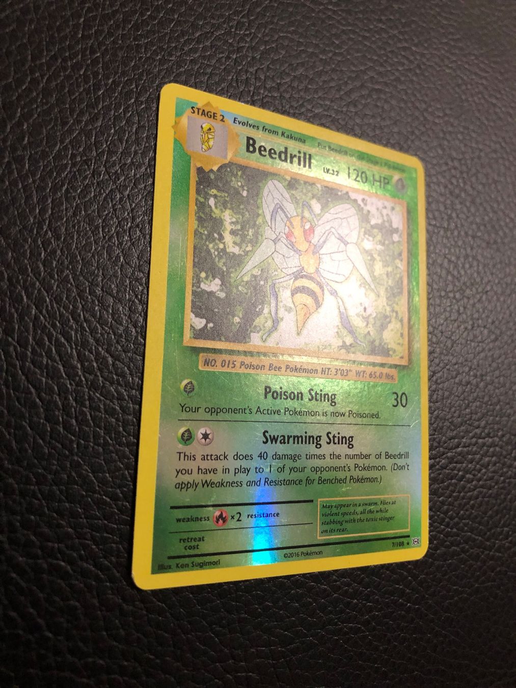 Pokémon Carte collezionabili: Evolutions Beedrill reverse rare 7/108 Ab 1 – Usato da Paradiso venduto da Pkmn10 1