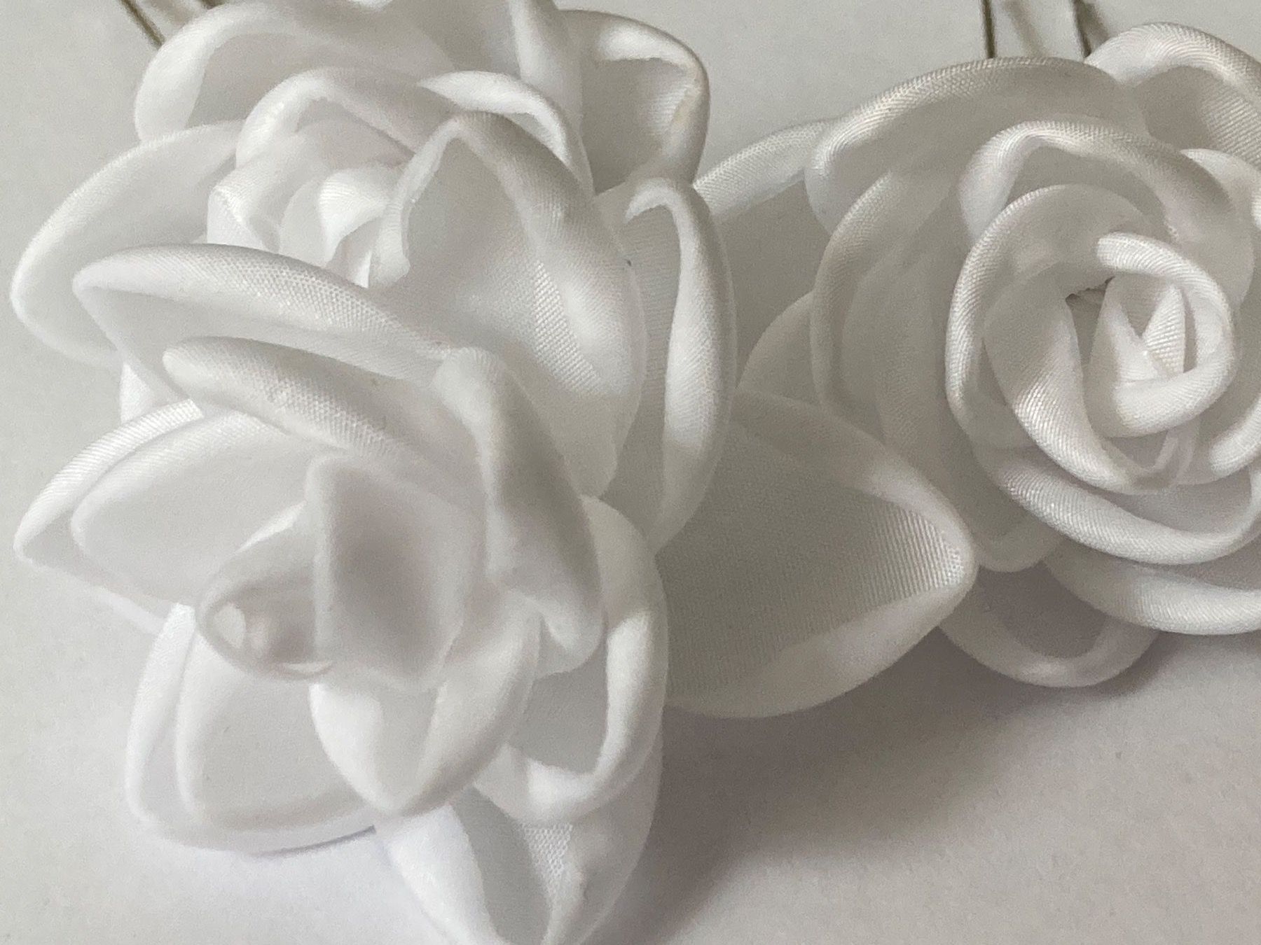 Accessori per capelli: Hochzeit Haarschmuck Blumen  3 St WEISS, NEU – Nuovo (secondo la descrizione) da Erlach venduto da Schaliko 1