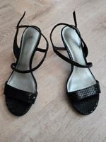 Sandalen Tamaris Damen Grösse 39 schwarz Schlangenmuster