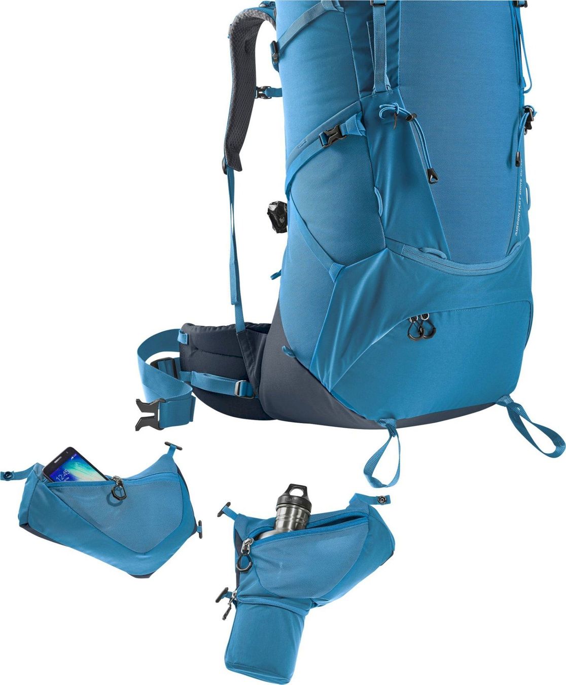 Zaini: Deuter Aircontact Core 60+10 reef-ink – Nuovo e nell'imballaggio originale da Bottighofen venduto da zaap 5
