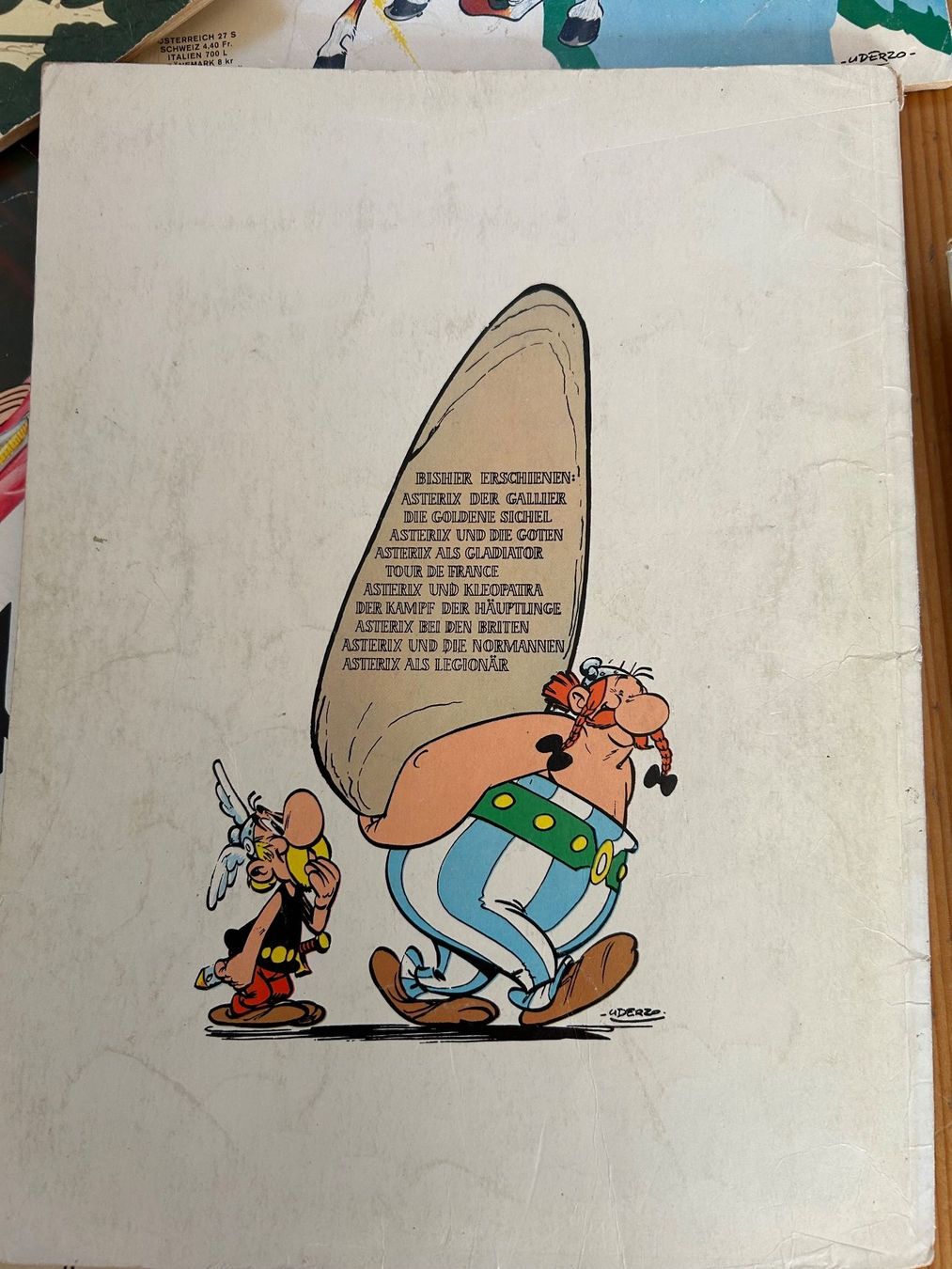 BD: Asterix und Obelix – D'occasion à Aarau par Tanichtis01 2