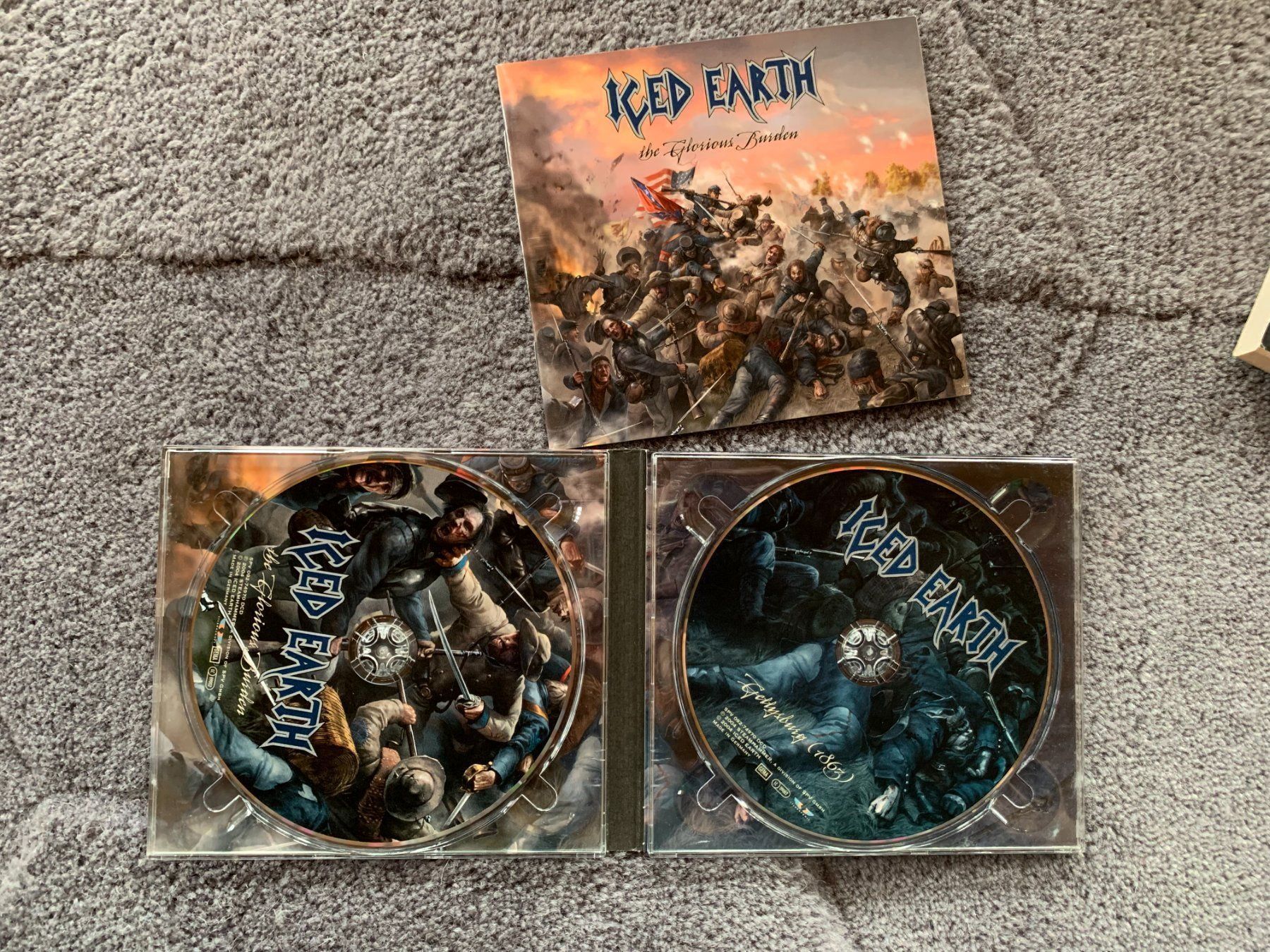 CD: Iced Earth Glorious Burden Metal CD RAR – Usato da Willerzell venduto da Stoeff8l 2