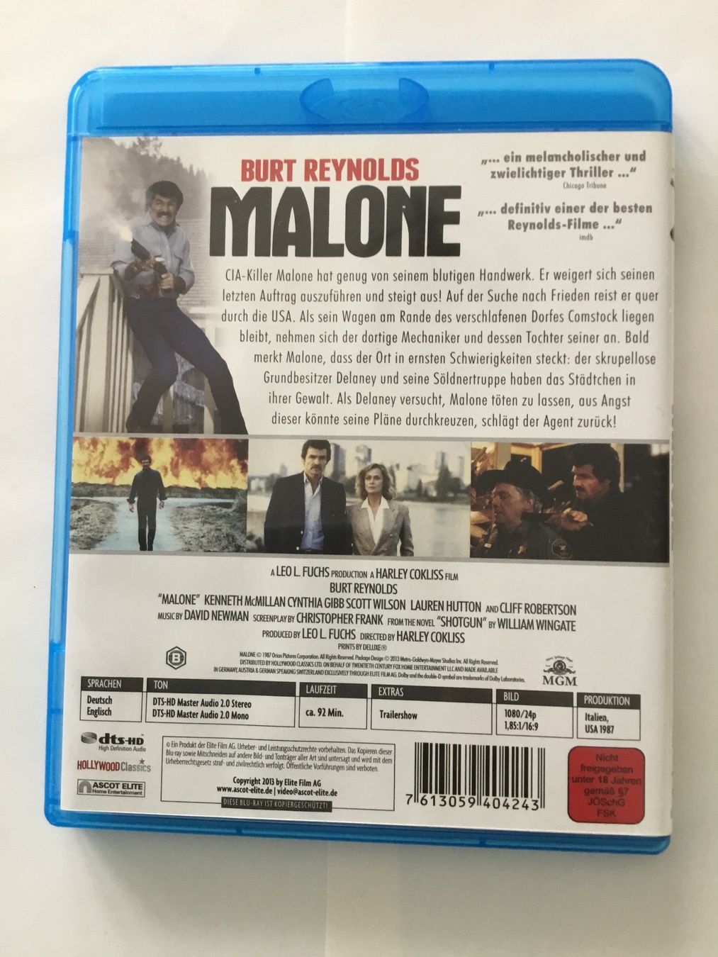 Alle DVDs: Malone Blu Ray – Neu (gemäss Beschreibung) aus Blauen von sternchen66 1
