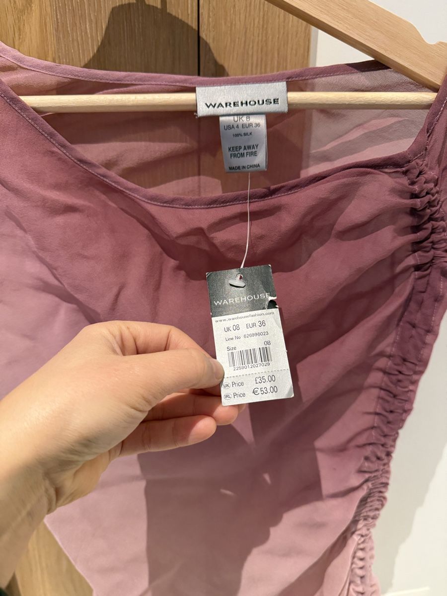 Tops: Top en soie épaule dénudée XS – Neu und originalverpackt aus Bovernier von jba_cr9f 2
