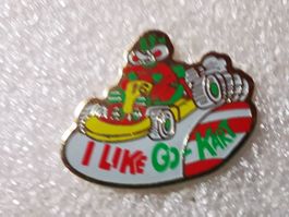 Ansteckpin 14: I Like Go Kart
