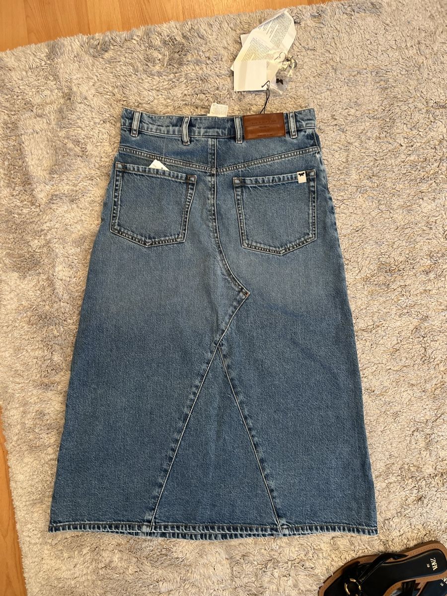 Max Mara Röcke: WEEKEND MAX MARA Denimrock – Neu und originalverpackt aus Sattel von Zlata1 7