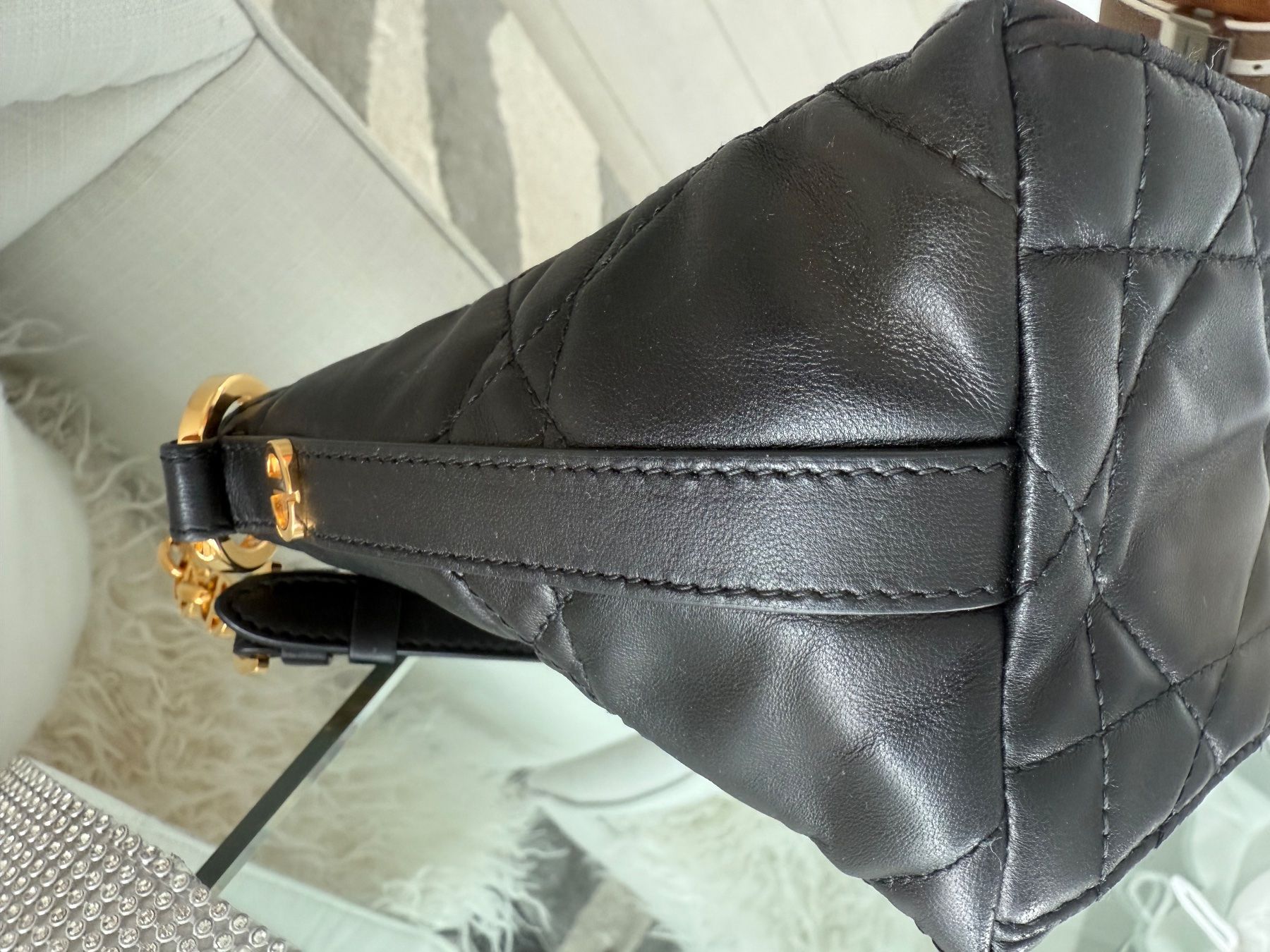 Dior Taschen für Damen: DIOR Sac hobo Diorstar noir à chaîne – Neu (gemäss Beschreibung) aus RICHTERSWIL von mftjt63 4
