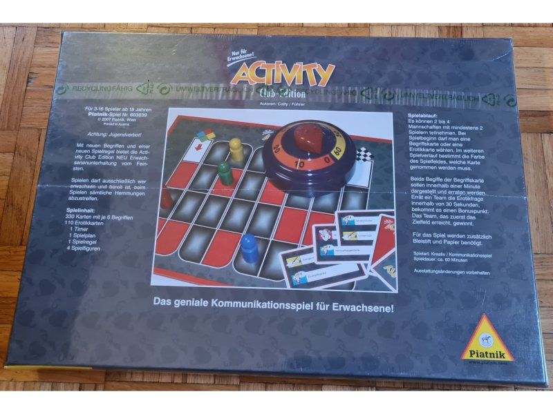 Giochi: Brettspiel "Activity Club Edition" – Nuovo e nell'imballaggio originale da Zürich venduto da Desmond01 1