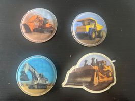 Kletties Baumaschinen 4-teilig für Ergobag