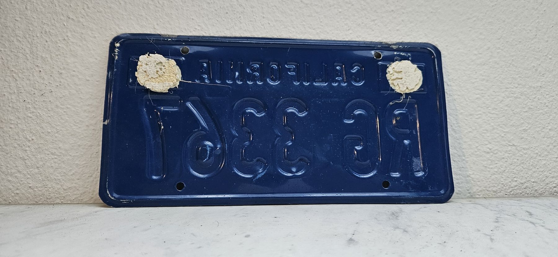 Insegne: Nummernschild, Kennzeichen California, USA – Usato da Belp venduto da Ginus85 1