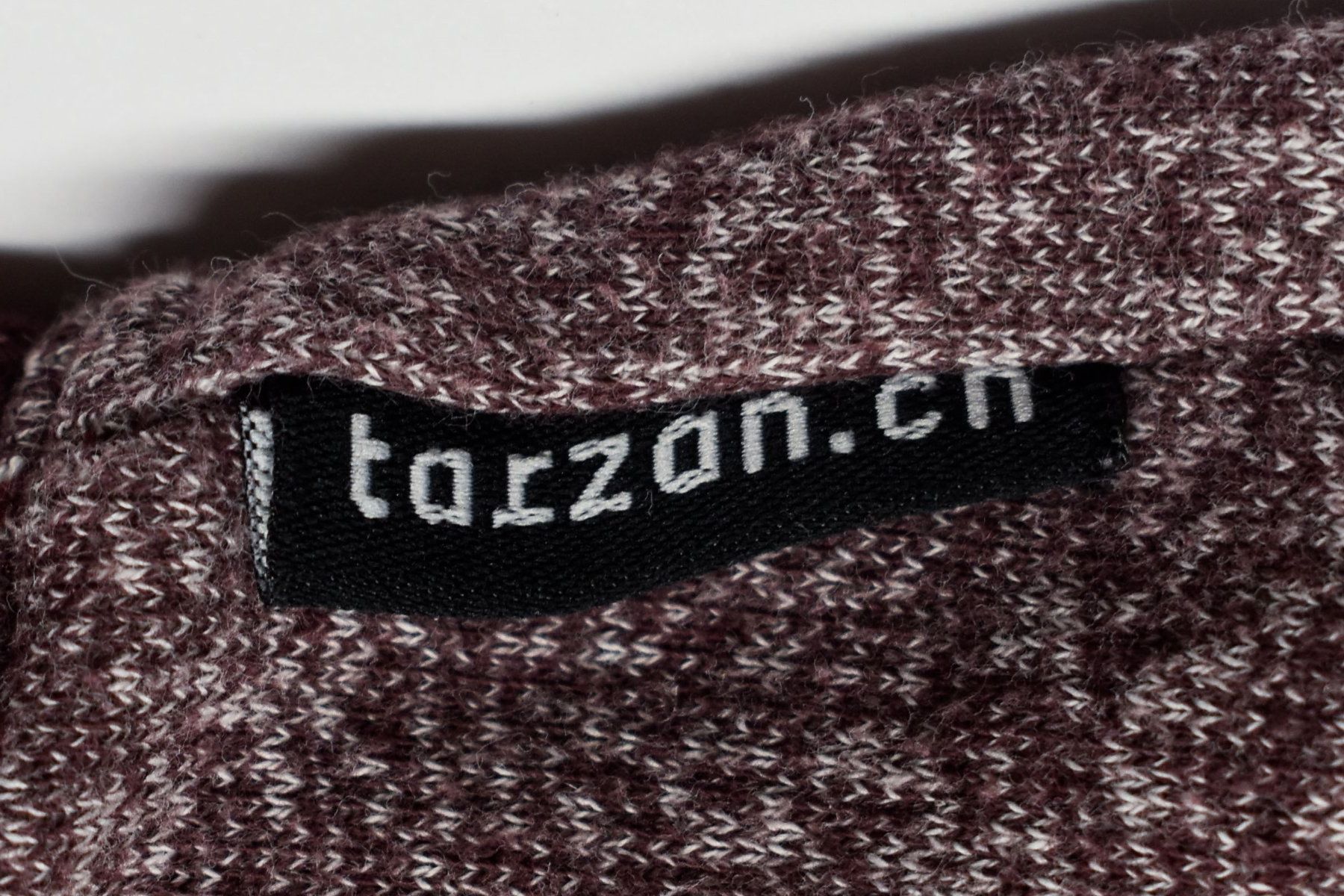 Pullover & Sweatshirts: Tarzan Pullover Damen bordeauxrot meliert 100% Bio Baumwolle – Gebraucht aus Biel/Bienne von tim_pww5 3