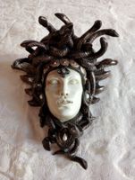 Medusa Wandkonsole Schlangenkopf Retro Jugendstil 2260 Gramm