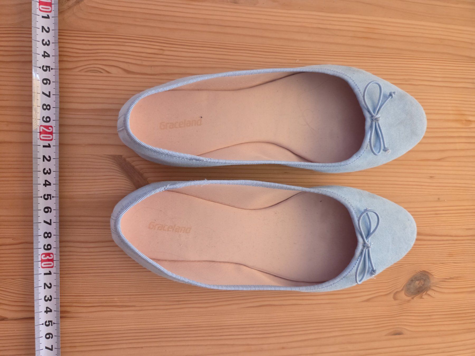 Chaussures femmes: blaue Ballerina, 38.5/39 – D'occasion à Liestal par ITOlio