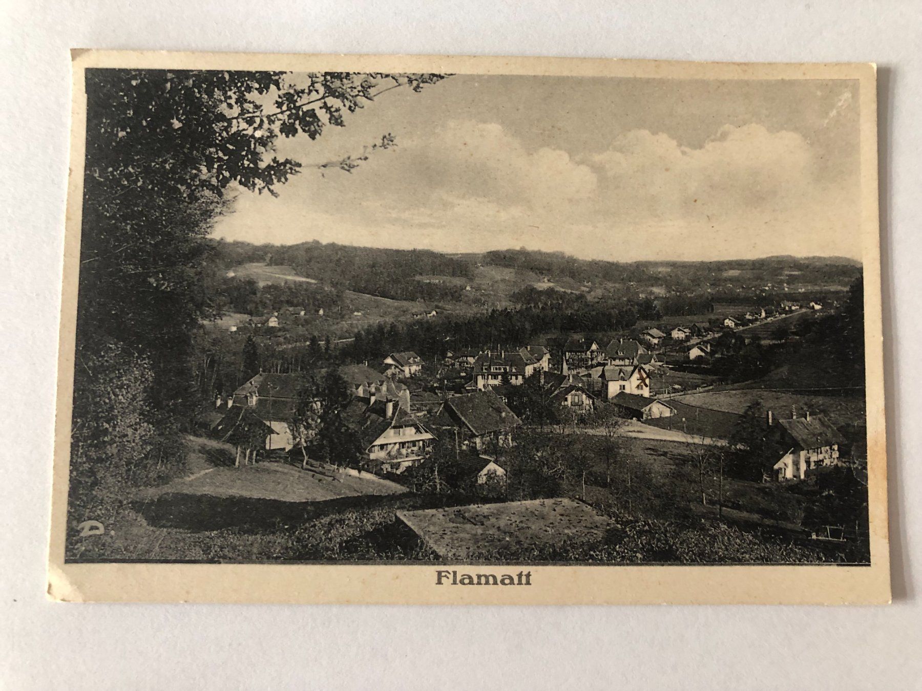 Ansichtskarten: Flamatt 1931 – Gebraucht aus Pfäffikon ZH von Waltoversand