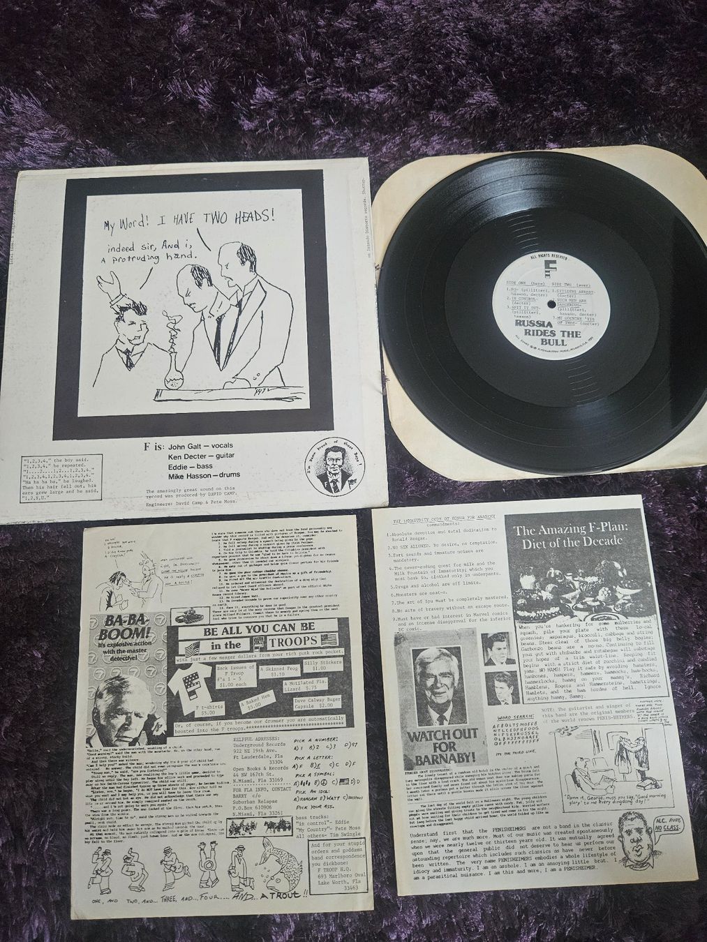 Schallplatten: F  You Are An E.P. – Gebraucht aus zürich von ultraviolet 1