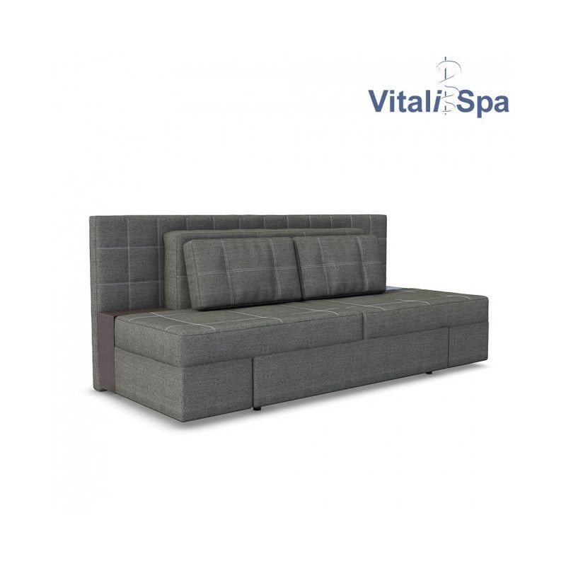 Divani: Sofa Dreisitzer mit Schlaffunktion - Grau/Anthrazit – Nuovo e nell'imballaggio originale da Wallenwil venduto da toesstal-vertrieb 5