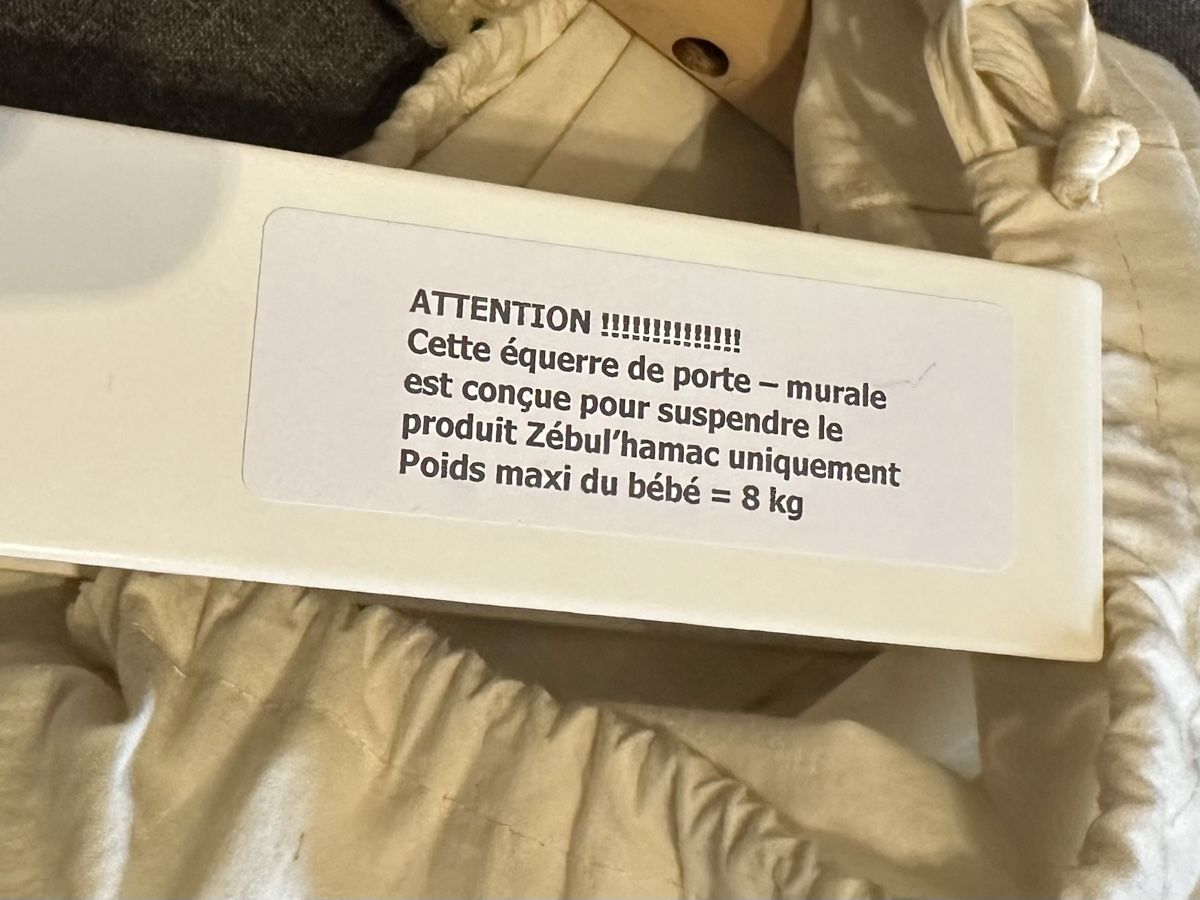 Sdraiette & Sdraiette a dondolo: Hamac pour bébé avec ressort – Usato da Fribourg venduto da LaureG85 6