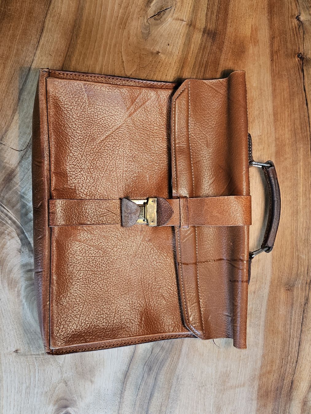 Valises & Sacs: vintage Ledermappe Aktentasche – D'occasion à Winterthur par Dsc3