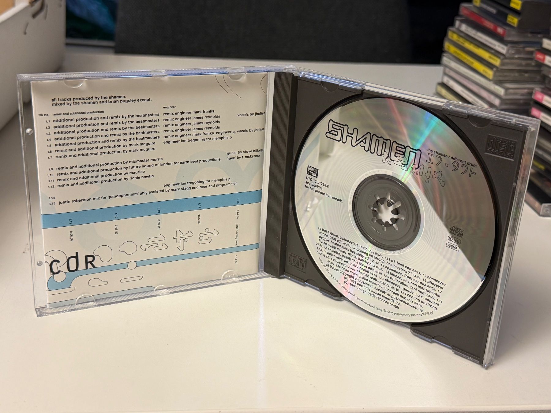 CDs: The Shamen - Different Drum - HB22A – Neu (gemäss Beschreibung) aus Küsnacht ZH von hardrock.earth 2