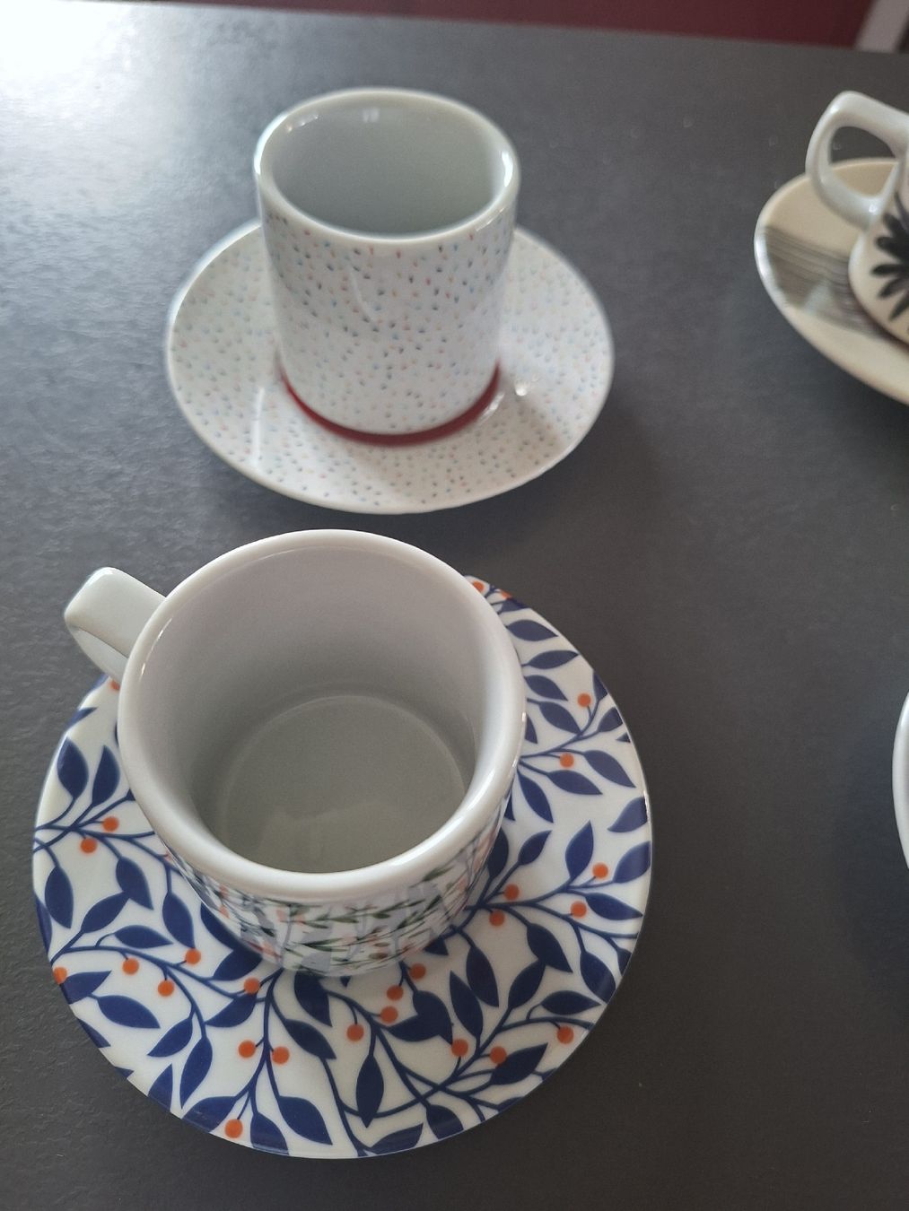Pfister Tazze: 6Tasses espressoet soucoupes  – Nuovo (secondo la descrizione) da Genève venduto da pha_km2b 2