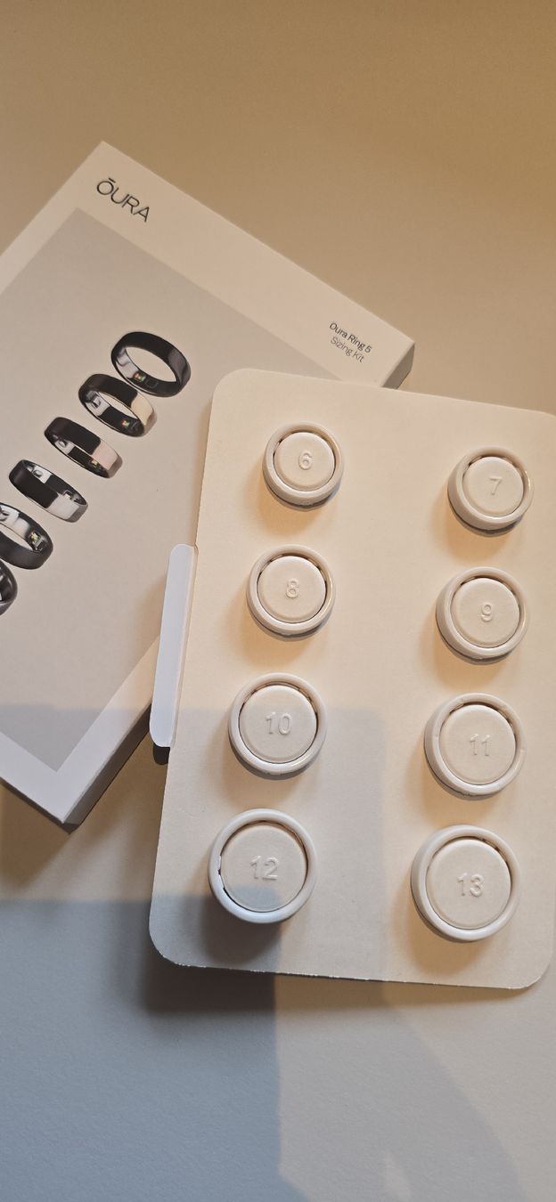 Oura Anelli: Oura Ring 5 Sizing Kit Grössenset – Nuovo (secondo la descrizione) da Schaffhausen venduto da Schweiz-Suisse
