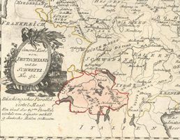 Deutschland Schweiz von   Reilly 1790