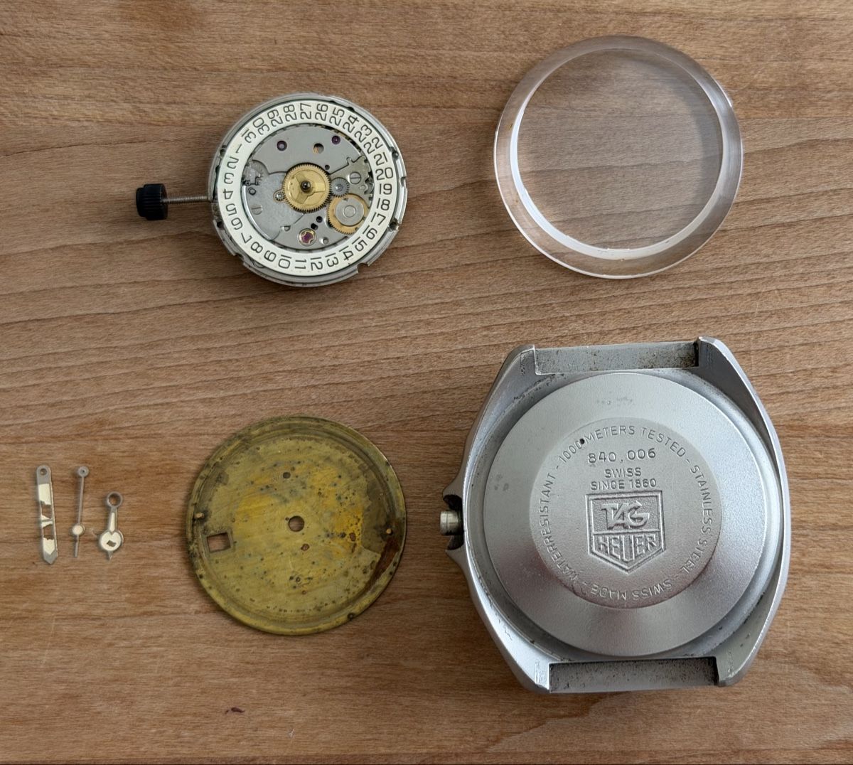 Tag Heuer Uhren: Teile TAG Heuer Super Professional Automatic 1000m 840.006 – Defekt aus Embrach von Canderau 7
