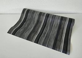 Tischläufer schwarz/grau 150x45cm