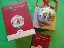 Weihnachtskugel 2016 Hutschenreuther