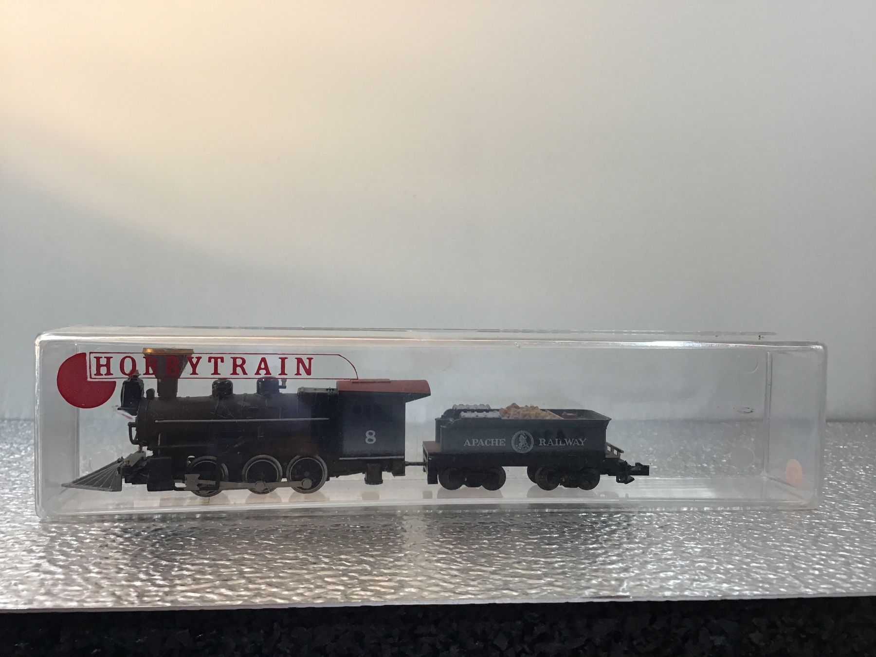 Modelleisenbahnen: Dampflokomotive mit Waggon Apache Railway Nr. 8 – Gebraucht aus Männedorf von Spezial-Modelle 4