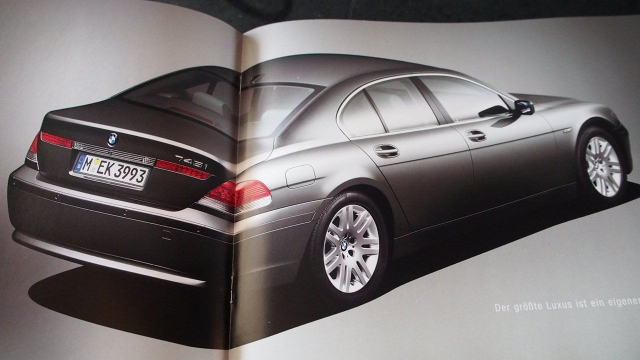 BMW Documenti: BMW 7er Prospekt 2002 – Usato da Zofingen venduto da sosalinos01 4