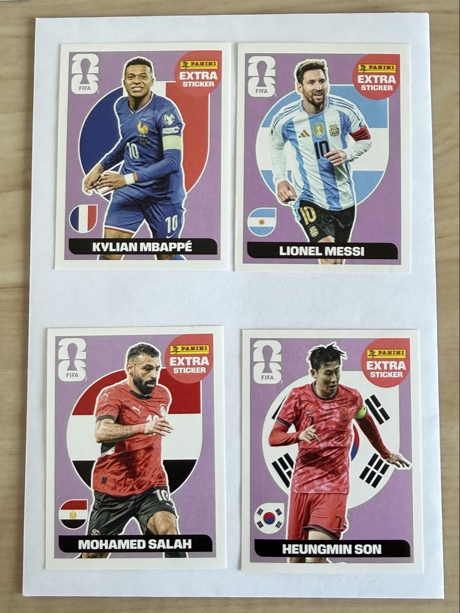 Panini Carte collezionabili: Panini FIFA World Cup 2026 Extra Stickers Set – Nuovo e nell'imballaggio originale da Bassecourt venduto da Eagle1903