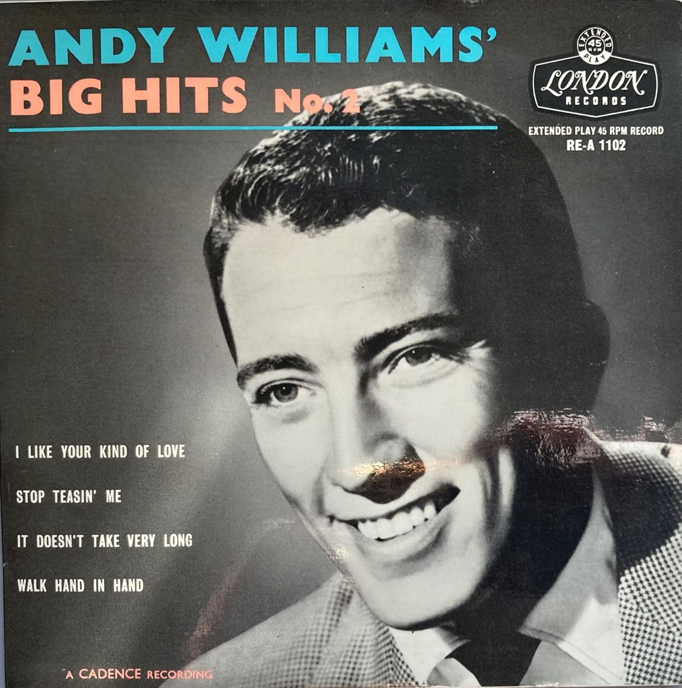 Dischi in vinile: ANDY WILLIAMS - ANDY WILLIAMS BIG HITS - NO.2 – Usato da Poliez-Pittet venduto da Newtown-Records