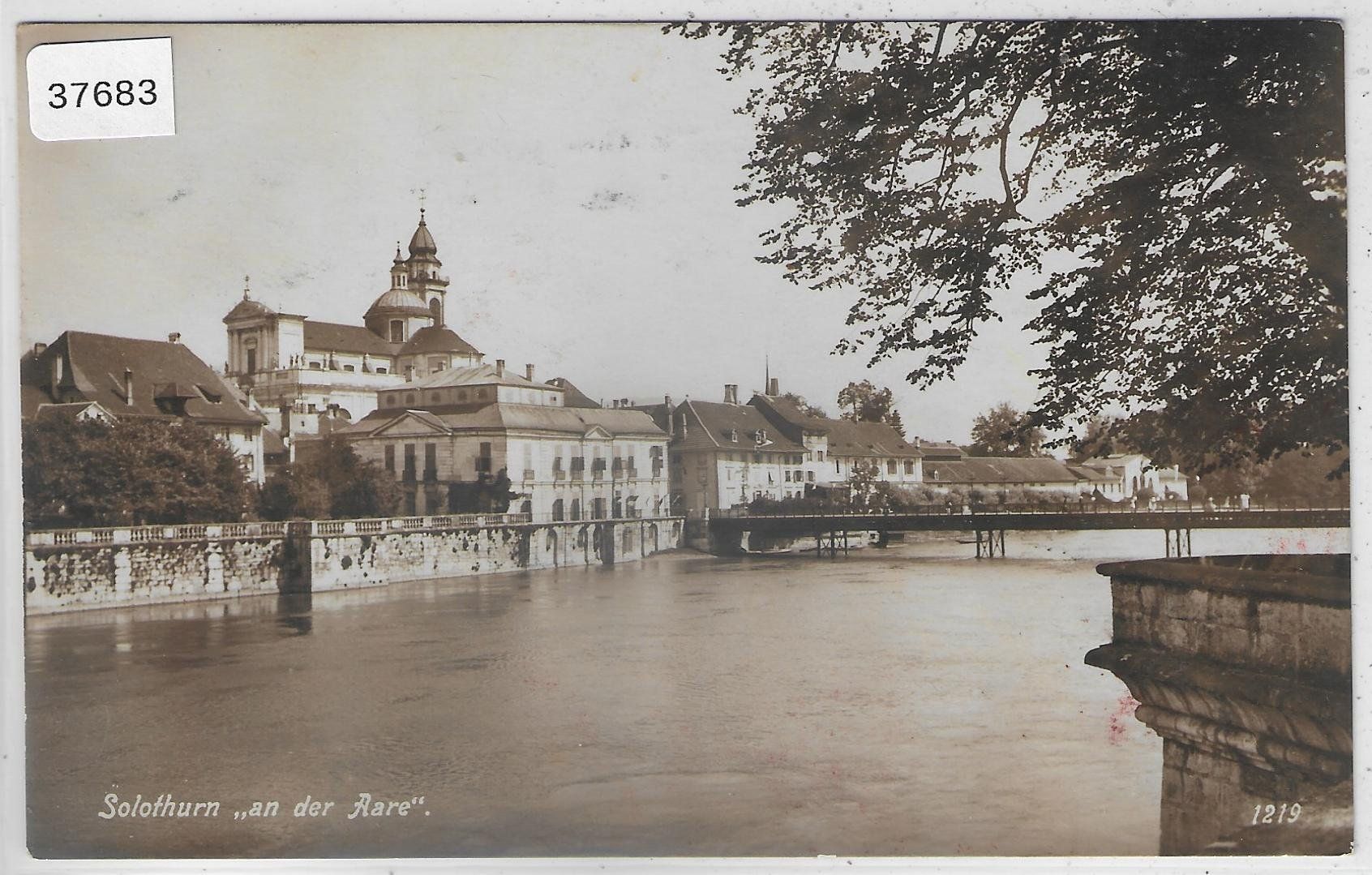 Cartoline postali: Solothurn "an der Aare" – Usato da Ettingen venduto da Kartenplanet