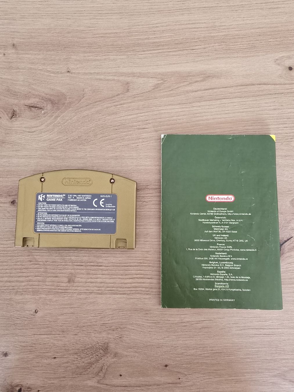 Nintendo Spiele: Zelda Majora's Mask N64 Modul + Anleitung – Gebraucht aus Chur von 1996hiphop 1