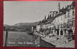 Morcote - Lago di Lugano 1967 rar (mit VW-Bus)