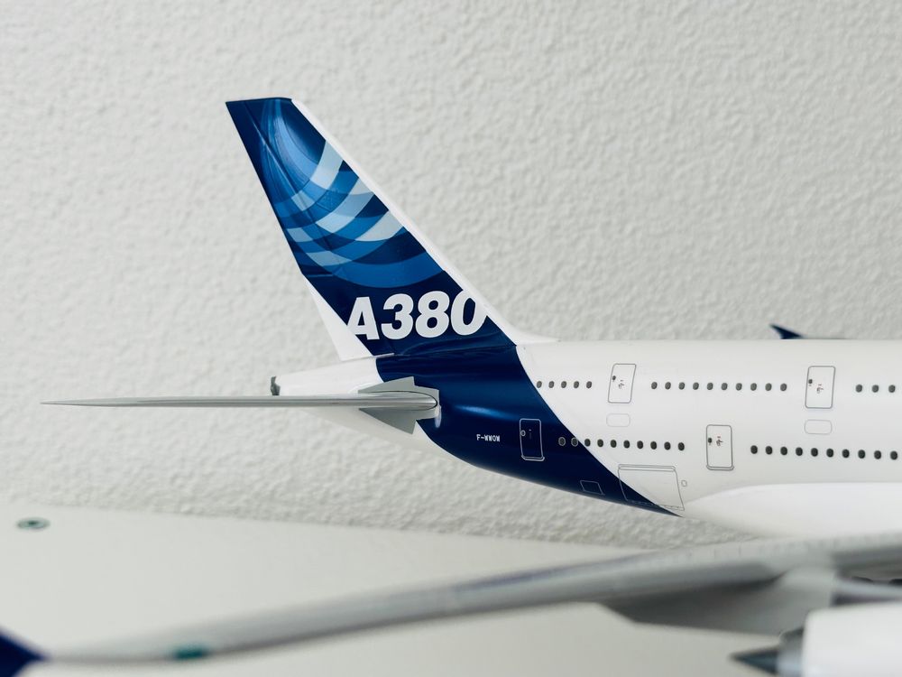 RynoPulse Lufthansa A380 Modellflugzeug 1:200 - Metalllegierung Sammlerstück