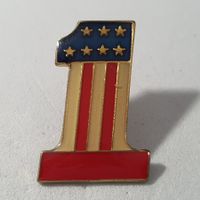 AA058 - Pin USA America Amerika Nr. Nummer 1
