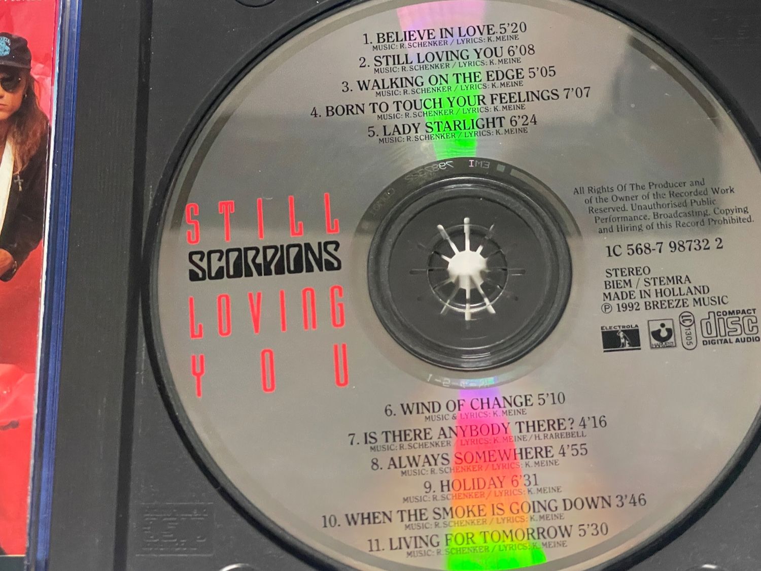 CD: Scorpions-Still Loving You – Usato da Muri b. Bern venduto da AdidasCollector 3