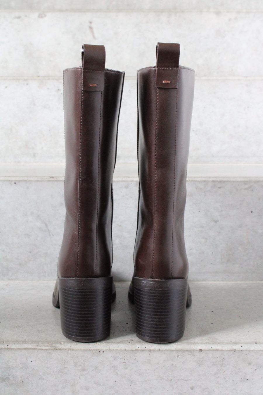 Zara Scarpe da donna: NEW Zara Leather Boots – Nuovo (secondo la descrizione) da St. Gallen venduto da look-twice 6