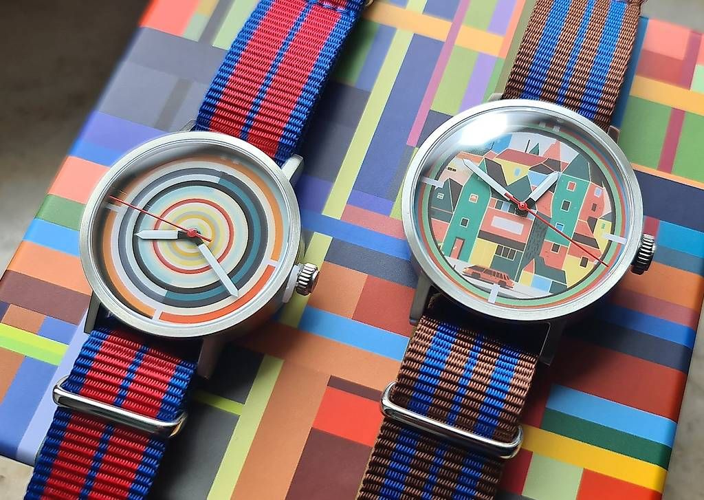 Orologi: Buntes ColorCode Unikat 36mm von Concentric – Usato da Basel venduto da Subwave 6