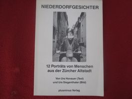Niederdorfgesichter: Zürich Altstadt- 12 Menschen Portraits