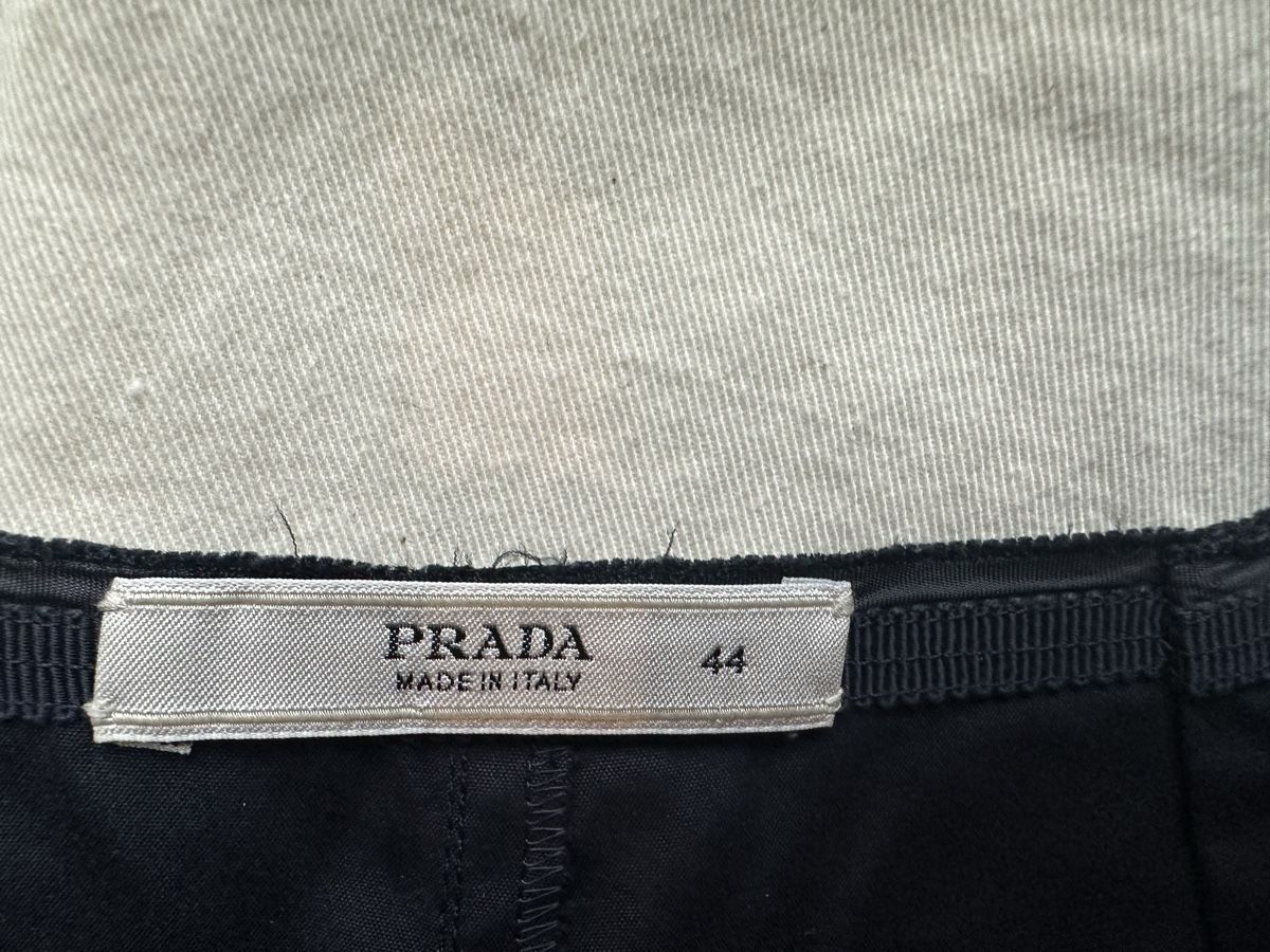 Prada Jupes: Prada A-Line cotton navy skirt - size IT44 – Neuf (Voir description) à Langnau am Albis par bar_ml6k 4