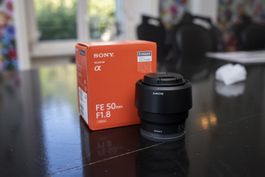 Sony 50 mm f/1,8 Vollformat-Festbrennweite - Top-Zustand!