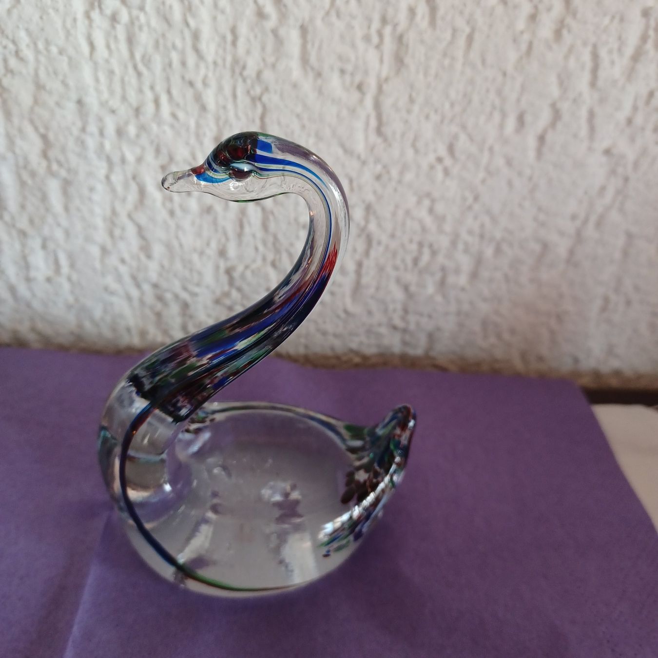 Bicchieri: groser Schwan aus Glas – Usato da Abtwil SG venduto da luupsy 2