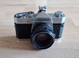 Konica Autoreflex A Objektiv Hexanon AR 52mm F1.8 lens