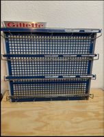 Gillette Rasierer Wanddisplay Vintage