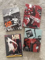 U2 Musik DVDs Set 4 Konzert Aufnahmen gebrauchter Zustand