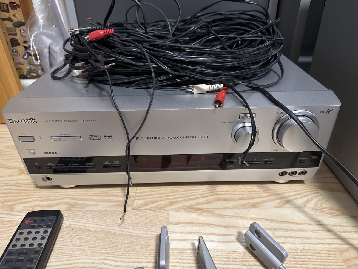 Panasonic Home Cinema: Panasonic Surround und Canton Lautsprecher  – Difettoso da Subingen venduto da AKStromer 3