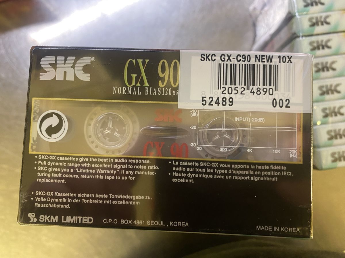 Kompaktkassetten: SKC GX90 cassette kassette – Neu und originalverpackt aus Wallisellen von nick_1976blu 2